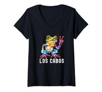 Mujer Los Cabos Mexico Camiseta Cuello V