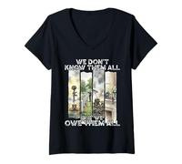 Mujer Los conocemos a Todos, Pero Les debemos Todo lo Que no Hacemos Camiseta Cuello V