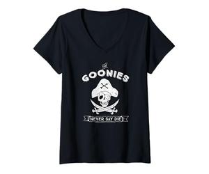 Mujer Los Goonies nunca dicen morir Camiseta Cuello V