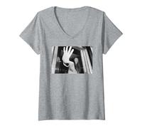 Mujer Los jóvenes Neil Actor Nigel Planer en 1984 Camiseta Cuello V