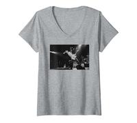 Mujer Los Kinks Live Ray Davis de Simon Fowler Camiseta Cuello V