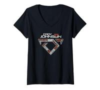 Mujer Los Mejores éxitos de Cody Johnson Camiseta Cuello V