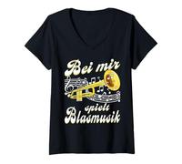 Mujer Los Mejores Refranes Trompeta Música Trompetista Música Camiseta Cuello V