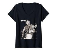 Mujer Los Meteoros P Paul Fenech Psychobilly Live Martin O'Neill Camiseta Cuello V