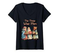 Mujer Los Reyes Magos, Los Tres Reyes, Los Tres Reyes Magos Camiseta Cuello V