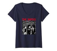 Mujer Los Smiths Salford Lads Club Morrissey por Stephen Wright Camiseta Cuello V