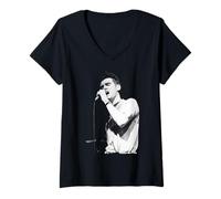Mujer Los Smiths Viven Morrissey odioso de la Tristeza 1984 Camiseta Cuello V