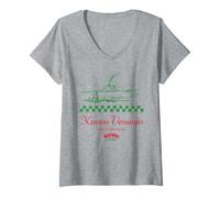 Mujer Los Soprano Oficial Mafia Crime Drama TV | PAPL1367 Camiseta Cuello V