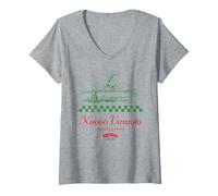 Mujer Los Soprano Oficial Mafia Crime Drama TV | PAPL1371 Camiseta Cuello V