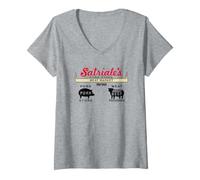 Mujer Los Soprano Oficial Mafia Crime Drama TV | PAPL1374 Camiseta Cuello V