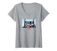 Mujer Los Soprano Oficial Mafia Crime Drama TV | PAPL2594 Camiseta Cuello V