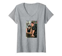 Mujer Los Soprano Oficial Mafia Crime Drama TV | PAPL2598 Camiseta Cuello V