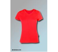 Mujer Luxury V-Neck Tees Camiseta de Manga Corta Talla XS Hasta 5XL En 6 Colores