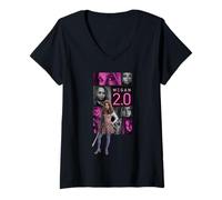 Mujer M3GAN 2.0 Killer Collage Camiseta Cuello V
