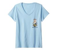 Mujer Machu Picchu Camiseta Cuello V