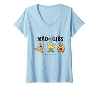 Mujer Mad Libs Summer Character Squad Camiseta Cuello V