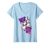 Mujer Madagascar Hagamos Un Pacto Amigos para Siempre Camiseta Cuello V