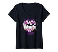Mujer Madagascar Me Haces Voltear mis Aletas Camiseta Cuello V