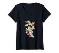 Mujer Maestros del Universo - He-Man - para Eternia Camiseta Cuello V