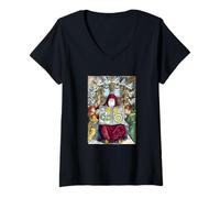 Mujer Magia Esotérica Hermética Helenística Trismegisto Camiseta Cuello V