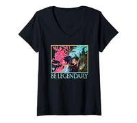 Mujer Magic: The Gathering Be Legendary Group Portrait Camiseta Cuello V