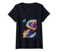 Mujer Magic: The Gathering Prismari College Student Poster Camiseta Cuello V