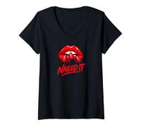Mujer Makeup Nail Polish Manicure Nail Tech Design Camiseta Cuello V