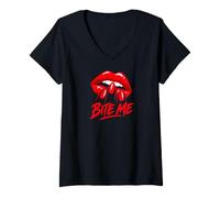 Mujer Makeup Nail Polish Manicure Nail Tech Design Camiseta Cuello V