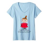 Mujer Mala I bede szczesliwa Camiseta Cuello V