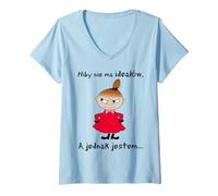Mujer Mala Niby nie ma idealow a jednak jestem Camiseta Cuello V