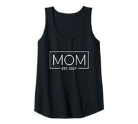 Mujer Mamá EST. 2027 Esperar bebé 2027 Madre 2027 Nueva mamá 2027 Camiseta sin Mangas