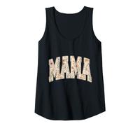 Mujer Mama Wildflower Floral Boho Botanical Vintage Mother Design Camiseta sin Mangas