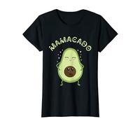 Mujer Mamacado Linda Aguacate Fruta Embarazada Madre Embarazo Mamá Camiseta