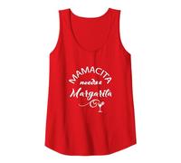 Mujer Mamacita Needs a Margarita, Camisa Divertida para Beber mamá Camiseta sin Mangas