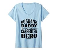 Mujer Marido Papi Médico Héroe Médico Profesión Especialista Phy Camiseta Cuello V