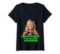 Mujer Marjorie Taylor Greene Camiseta Cuello V