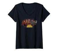 Mujer Marvel Animation Marvel Zombies Undead Heroes and Villains Camiseta Cuello V