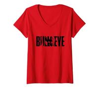 Mujer Marvel Daredevil: Born Again Season 2 Poindexter Bullseye Camiseta Cuello V