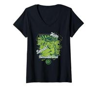 Mujer Marvel Hulk Incredible Dad Super Hero Father's Day Gift Camiseta Cuello V