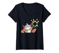 Mujer Marvel Jeff The Land Shark in Doctor Strange Costume Camiseta Cuello V