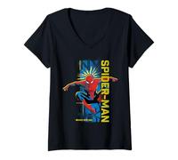 Mujer Marvel Spider-Man: Brand New Day Peter Parker NY Great Power Camiseta Cuello V