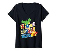 Mujer Marvel Spidey and His Amazing Friends "Birthday Crew" Party Camiseta Cuello V