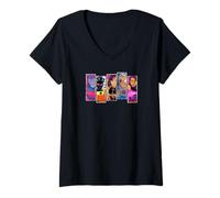 Mujer Marvel Studios X-Men '97 Season 2 Cable Team X-Force Collage Camiseta Cuello V