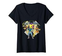 Mujer Marvel Studios X-Men '97 Season 2 Cable Team X-Force X-Logo Camiseta Cuello V