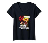 Mujer Marvel Studios X-Men '97 Season 2 Cyclops The Good Guy Camiseta Cuello V