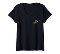 Mujer Marvel Super Heroes Avengers Thor Pocket Art Camiseta Cuello V