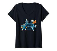 Mujer Marvel The Fantastic Four: First Steps Fantastic City Shot Camiseta Cuello V