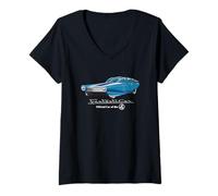 Mujer Marvel The Fantastic Four: First Steps Fantasticar Logo Camiseta Cuello V