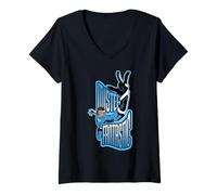 Mujer Marvel The Fantastic Four: First Steps Mr. Fantastic Toon Camiseta Cuello V