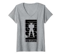 Mujer Marvel Wolverine I'm The Best There is at What I Do Quote Camiseta Cuello V